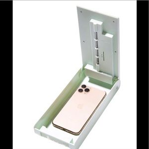 Tech candy UV-C light cell phone Sanitizer green